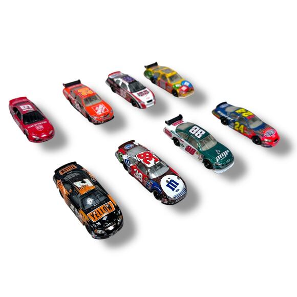 Y2K NASCAR Diecast Race Cars 1:64 Scale Models Collectible Lot of 8 - Picture 1 of 16